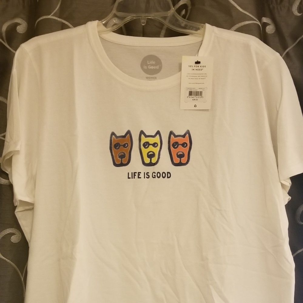Life is Good t-shirt